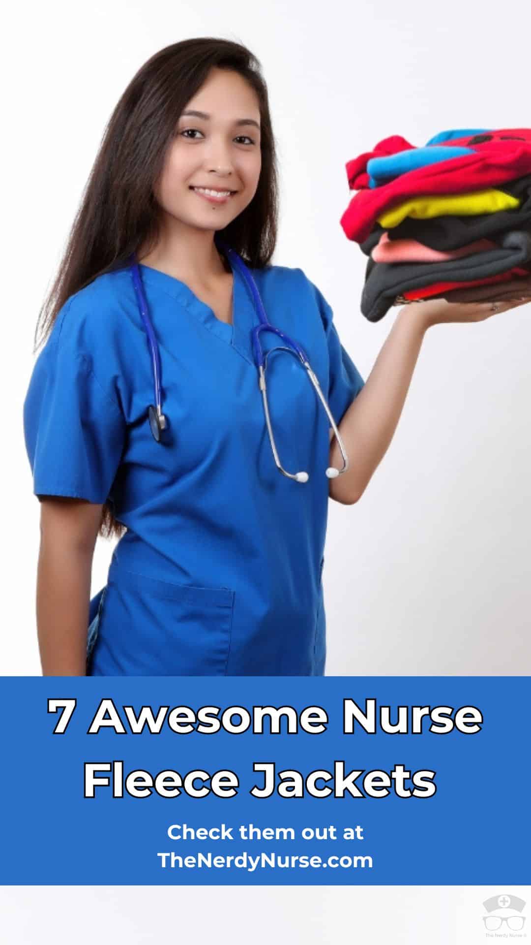 7 Awesome Nurse Fleece Jackets to Keep You Warm and Stylish